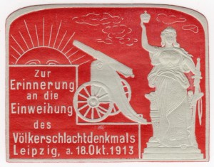 MUO-026115/07: Zur Erinnerung an die Einweihung des Völkerschlachtdenkmals Leipzig: marka