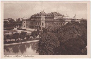 MUO-033948: Beč - Belvedere: razglednica
