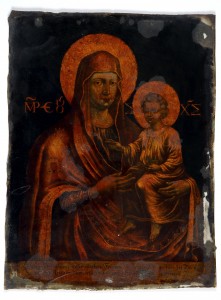 MUO-007502: Bogorodica s djetetom iz Böoka: slika
