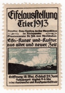 MUO-026260: Eifelausstellung Trier 1913: marka