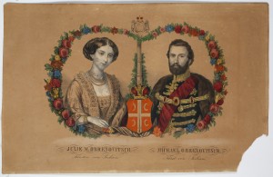 MUO-005353: Mihajlo i Julija Obrenović: grafika