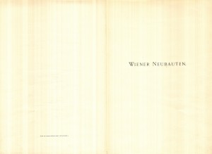 LIB-000235b: Neubauten, Wiener. II. Bd.