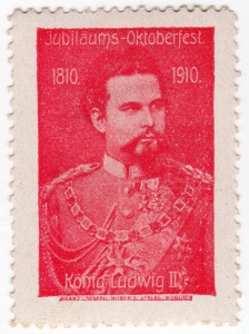 MUO-026083/36: Jubiläums-Oktoberfest König Ludwig II: poštanska marka