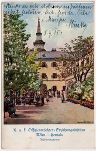 MUO-008745/210: Beč - Institut za oficirske kćeri: razglednica
