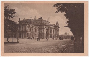 MUO-033957: Beč - Burgtheater: razglednica