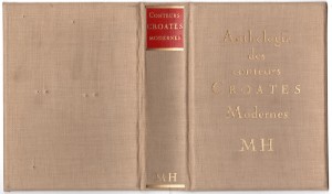 MUO-006067/04: Anthologie des conteurs Croates Modernes MH: korice knjige