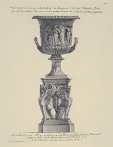 MUO-057436/36: Vaso antico che si vede nella Villa di Sua Eminenza il Sig.r Card. Alessandro Albani [...]: grafika