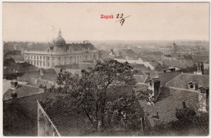 MUO-032148: Zagreb - Donji grad; panorama: razglednica