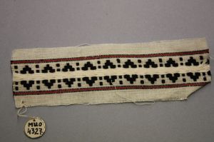 MUO-004327: Uzorak narodnog tkanja: uzorak narodnog tkanja