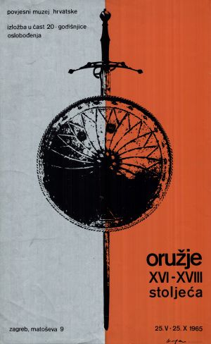 MUO-012813: Oružje XVI-XVIII stoljeća: plakat