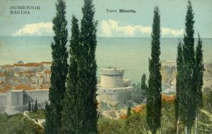 MUO-008745/913: Dubrovnik - Panorama s Minčetom: razglednica