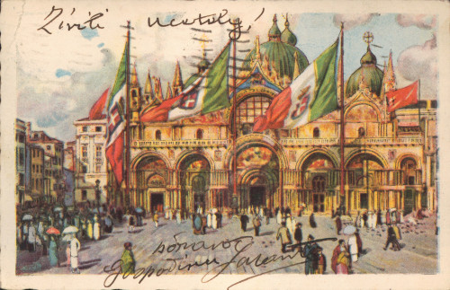 MUO-008745/1450: Venecija - Trg Sv. Marka: razglednica
