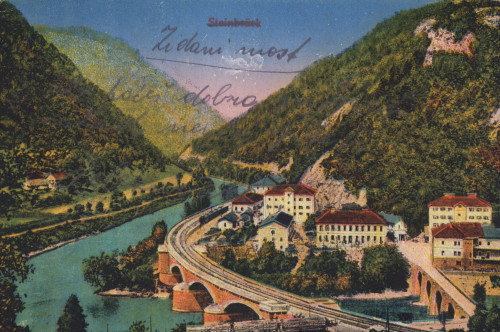 MUO-033749: Slovenija - Zidani Most; Panorama: razglednica