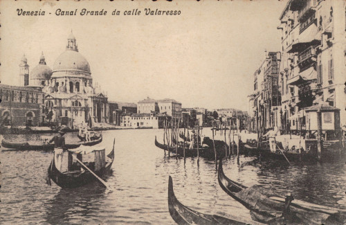 MUO-021406/16: Venecija - Canal Grande: razglednica