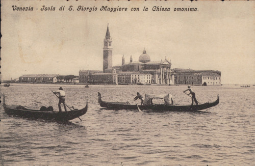 MUO-021406/17: Venecija - S. Giorgio Maggiore: razglednica