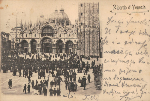 MUO-021406/01: Venecija - Trg Sv. Marka: razglednica