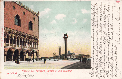 MUO-021406/15: Venecija - Duždeva palača: razglednica
