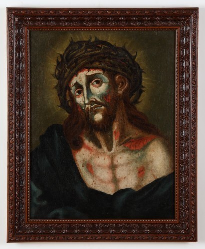 MUO-033395: Glava Krista s trnovom krunom: slika