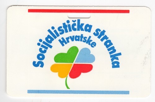 MUO-024838/04: Socijalistička stranka Hrvatske: posjetnica