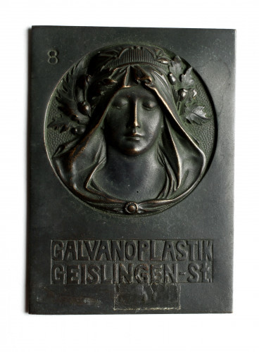 MUO-003924: GALVANOPLASTIK GEISLINGEN: plaketa