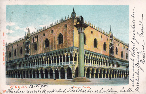 MUO-021406/07: Venecija - Duždeva palača: razglednica