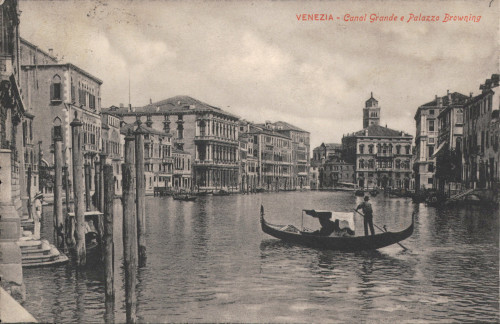 MUO-021406/04: Venecija - Canal Grande: razglednica