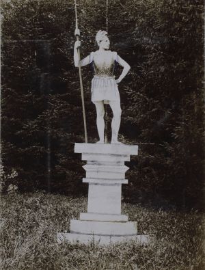 MUO-044557/86: Karlo Drašković kao rimski vojnik: fotografija