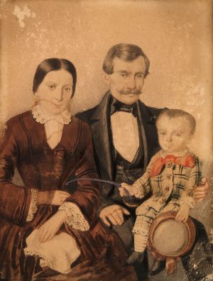 MUO-007407: Portret obitelji Krčelić: fotografija