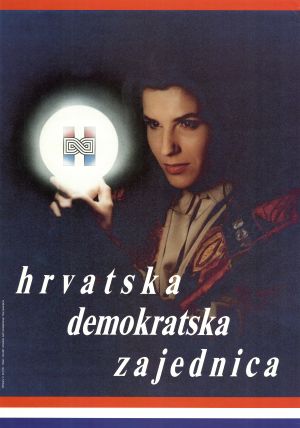 MUO-019641/03: Hrvatska demokratska zajednica: plakat