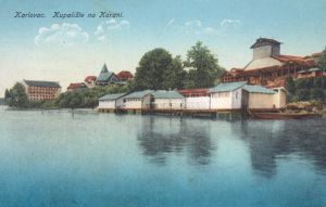 MUO-033023: Karlovac - Kupalište na Korani: razglednica