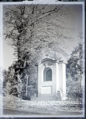 MUO-041928: Jesenja slika - spomenik: negativ
