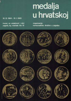 MUO-045580: Medalja u Hrvatskoj: plakat