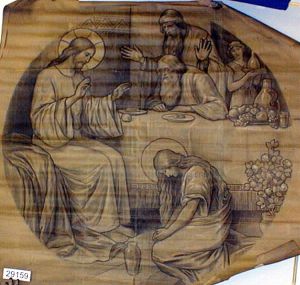 MUO-029159: Isus i starci: nacrt za vitraj
