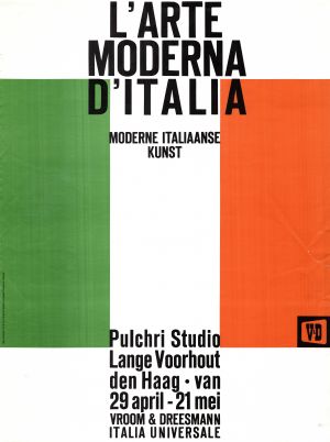 MUO-021918: L'ARTE MODERNA D'ITALIA: plakat