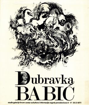 MUO-020573: Dubravka Babić: plakat