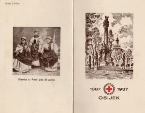 MUO-021011: 1887 1937 OSIJEK 'Crveni križ': pozivnica