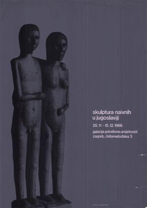 MUO-027559: Skulptura naivnih u Jugoslaviji: plakat