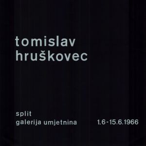 MUO-027635: Tomislav Hruškovec: plakat