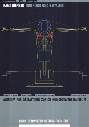 MUO-022381: Hans Hilfiker ingenieur und gestalter: plakat