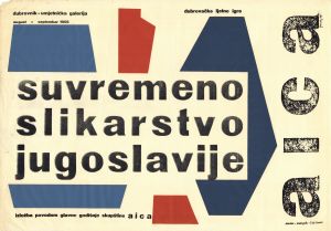 MUO-027100: suvremeno slikarstvo jugoslavije: plakat