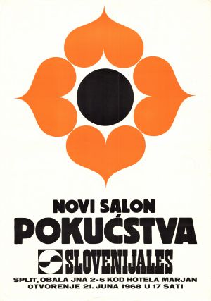 MUO-026967: novi salon pokućstva slovenijales split: plakat