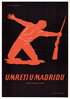 MUO-023120: UMRETI U MADRIDU: plakat