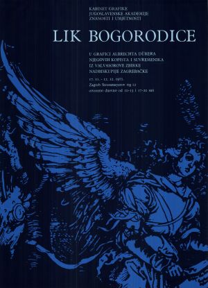 MUO-019805: Lik Bogorodice u grafici Albrechta Durera: plakat