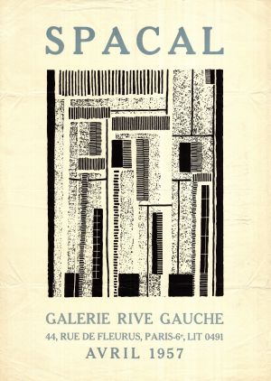 MUO-022092: SPACAL GALERIE RIVE GAUCHE: plakat