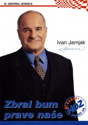 MUO-030744/07: Ivan Jarnjak Zbral bum prave naše: plakat