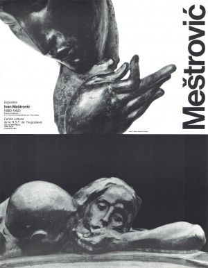 MUO-045807: Ivan Meštrović exposition: plakat