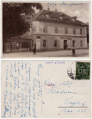 MUO-051710: Rogaška Slatina - Hotel Pošta: razglednica