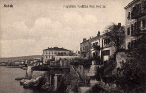 MUO-008745/999: Sušak (Rijeka) - Kupalište Klotilda kod Pećine: razglednica