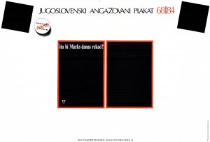 MUO-019898/01: Jugoslovenski angažovani plakat: plakat