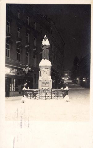 MUO-038645: Zagreb - Kačićev spomenik: razglednica